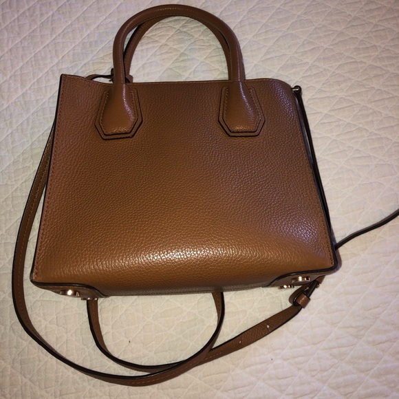 Tan leather Michael Kors purse - Picture 6 of 8
